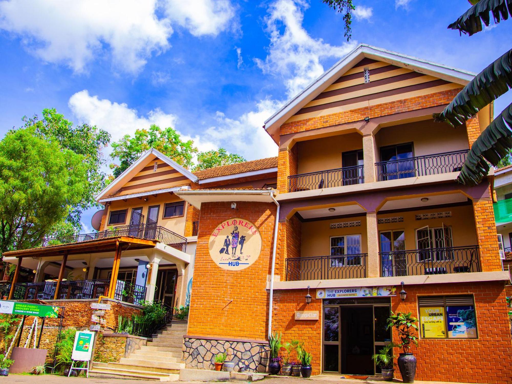 Explorers Hub Hotel Kampala Exterior foto